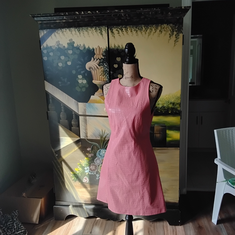 Alice + Olivia Coral Mini Dress